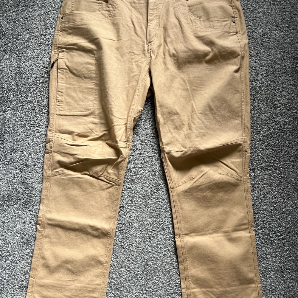 Mountain Khakis Tan Pants Durable Cotton